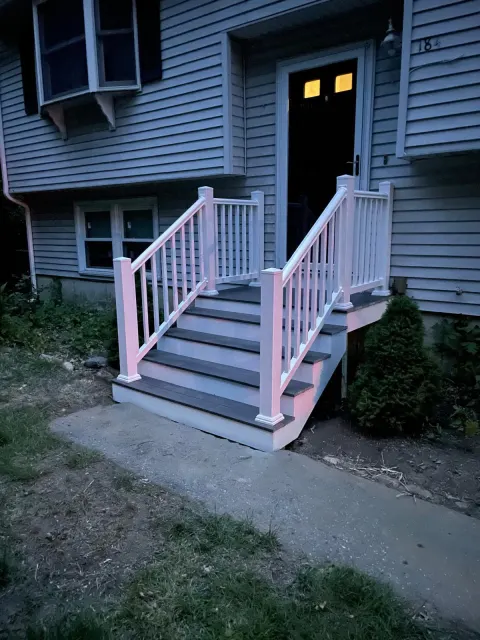 Front entry stairs